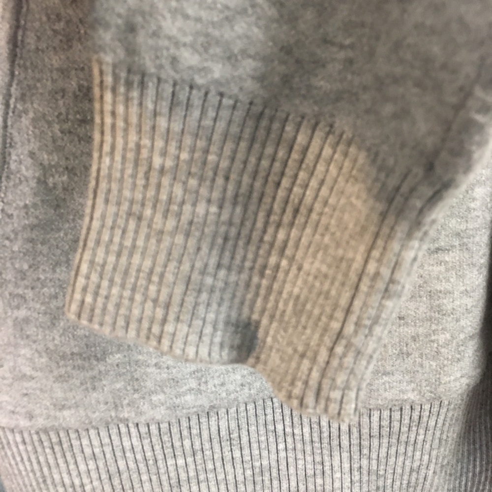 Mango Hoodie Sweatshirt Sweater Medium Gray - Picture 6 of 8